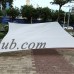 Keenso New Sand Sun Shade Sail Sunscreen Rectangle Polyester Awning Canopy Outdoor Garden Patio 4.5*5m, Garden Awning, Garden Canopy   